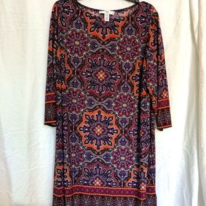 Wisp women dress 3/4 sleeve